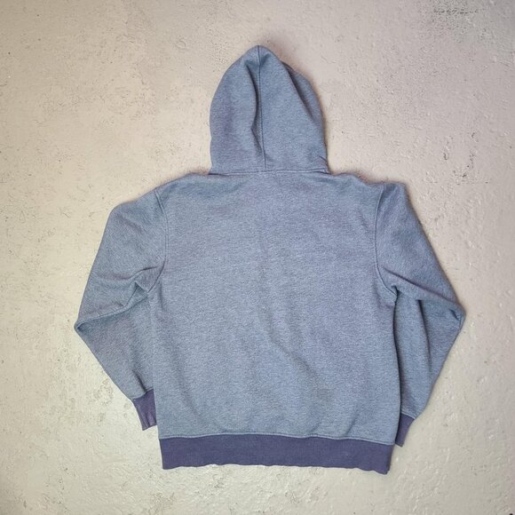 Retro 'Varsity Collection' UofT grey varsity hoodie pullover sweatshirt men's L - Picture 2 of 3